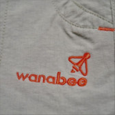 Къси панталони за момче с оранжеви акценти Wanabee 68368 3