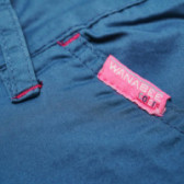 Къси панталони за момиче, сини Wanabee 68404 3