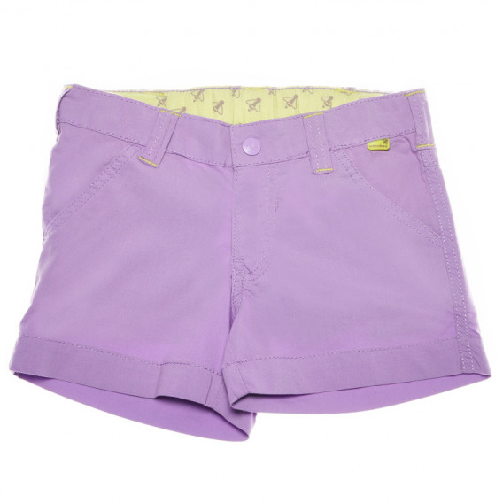 Къси панталони за момиче, лилави Wanabee 68411 
