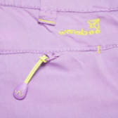 Къси панталони за момиче, лилави Wanabee 68413 3