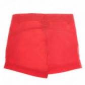 Къси панталони за момиче с копче с лого на марката Wanabee 68436 2