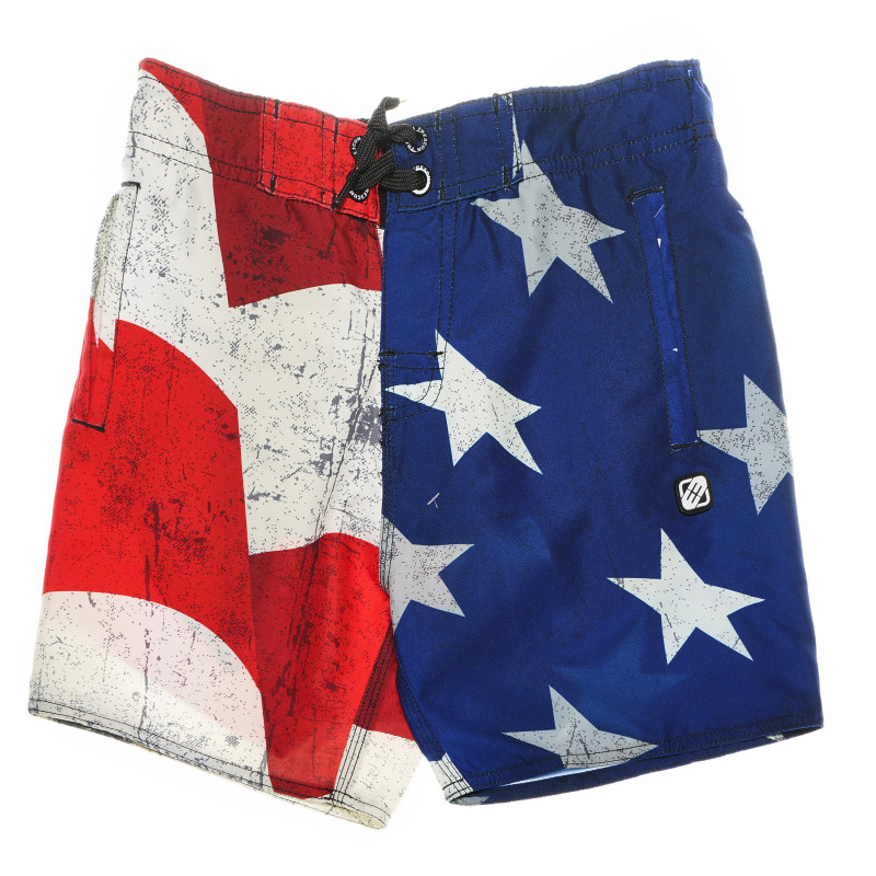 Къси панталони за момче с американското знаме  68494