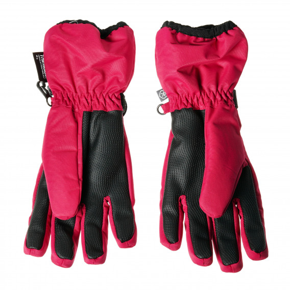 Ръкавици с пет пръста, червени COLOR KIDS 68690 2