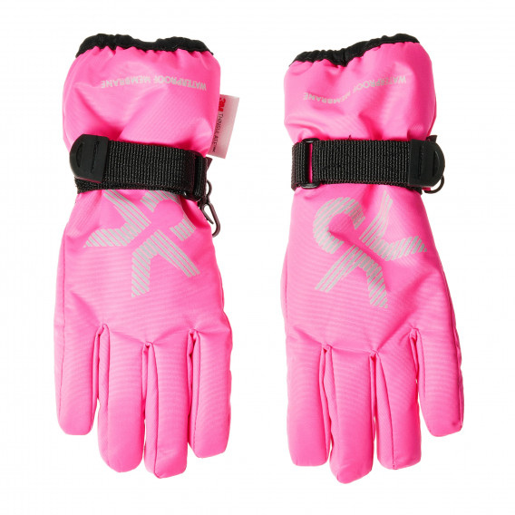 Ръкавици с пет пръста, розови COLOR KIDS 68691 