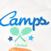 Дълги спортни панталони за момиче с блестяща декорация Camps United 69228 3
