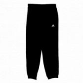 Дълги спортни панталони за момче с бяло лого на марката Adidas 69421 