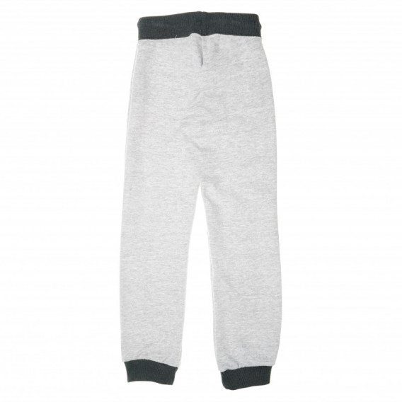 Дълги спортни панталони унисекс, сиви Soft 69517 2