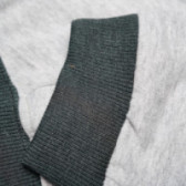 Дълги спортни панталони унисекс, сиви Soft 69519 4