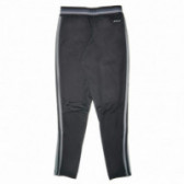 Дълги спортни панталони за момче със сиви ивици Adidas 69539 2