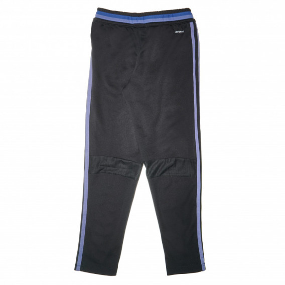 Дълги спортни панталони със сини ивици за момче Adidas 69544 2