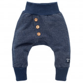 Панталон тип потури в тъмносин цвят с широк ластик за бебе момче Pinokio 697 