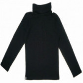 Soft памучна черна блуза с дълъг ръкав за момче  Soft 69864 