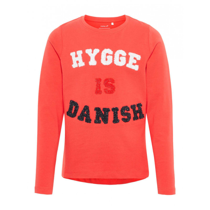 Тениска с дълъг ръкав HYGGE IS DANISH  72700