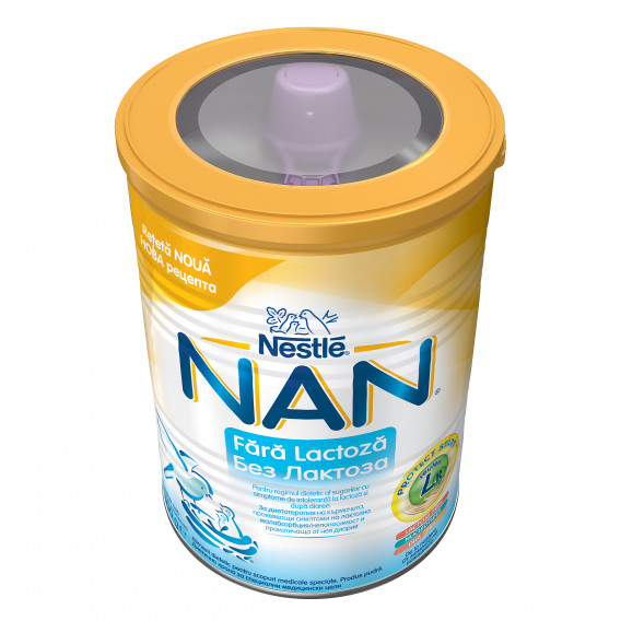 Мляко за кърмачета NAN Lactose Free, новородени, кутия 400 гр. Nestle 72895 3