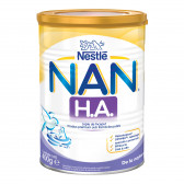 Mляко за кърмачета NAN H.A., новородени, кутия 400 гр. Nestle 72900 