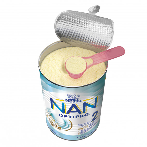 Преходно мляко за кърмачета NAN Optipro 2, 6+ месеца, кутия 400 гр. Nestle 72936 7