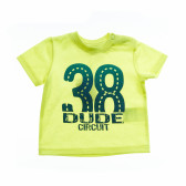 Тениска с принт номер 38 за бебе момче OVS 7298 