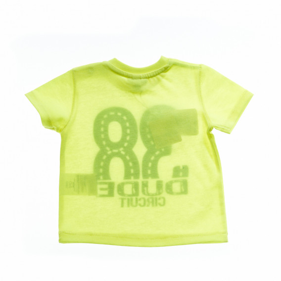 Тениска с принт номер 38 за бебе момче OVS 7299 2