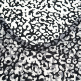 Блуза с дълъг ръкав за бременни, черно-бяла In Linea 73263 3