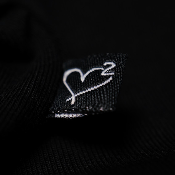 Памучна блуза с къс ръкав и надпис за бременни Love2wait 73291 2