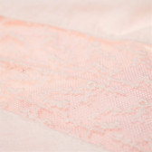 Блуза с къс ръкав за бременни в бледо розово с елементи от дантела на ръкавите Bellybutton 73338 4