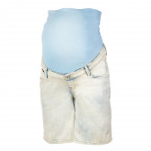 Памучни къси панталони за бременни Npps 73370 