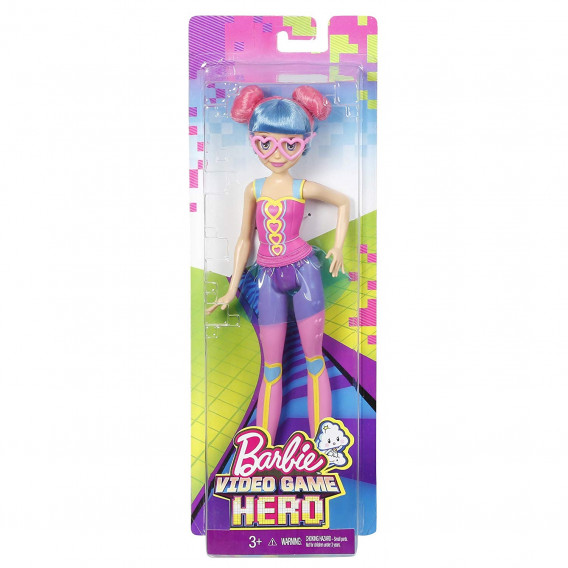 Кукла супергероиня - videogame hero Barbie 74215 5