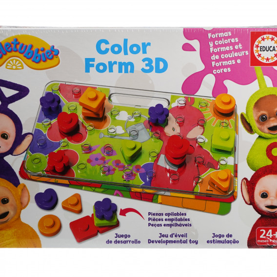Детски игра фигури и цветове Телетъбис Educa 74849 4