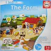 Образователна игра селскостопанските животни Educa 74903 4