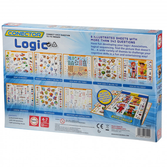 Логическа игра за развитие на логическо мислене Educa 74908 3
