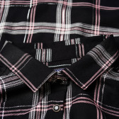Риза черна с дълъг ръкав и копчета за момче KIABI 75454 3