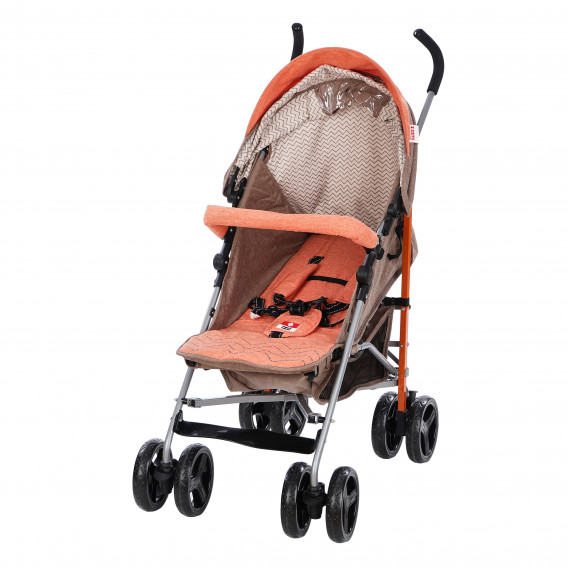 Детска количка CHERYL с швейцарска конструкция и дизайн, оранжева ZIZITO 75497 4
