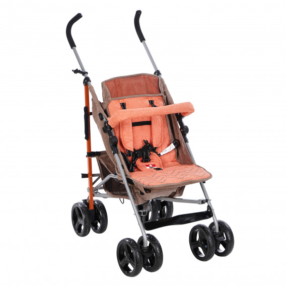 Детска количка CHERYL с швейцарска конструкция и дизайн, оранжева ZIZITO 75500 6