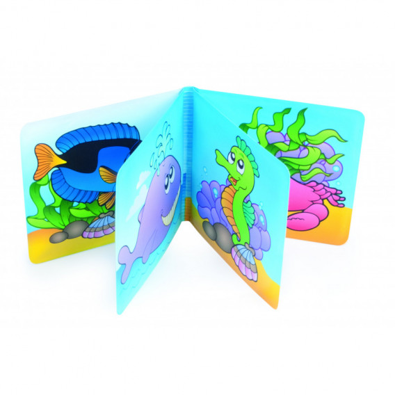 Музикална гумена книжка за игра със свирка Colourful Ocean, Dinosaurs, Zoo Canpol 75604 6