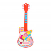 Детски комплект електронна китара и микрофон Hello Kitty 76495 8