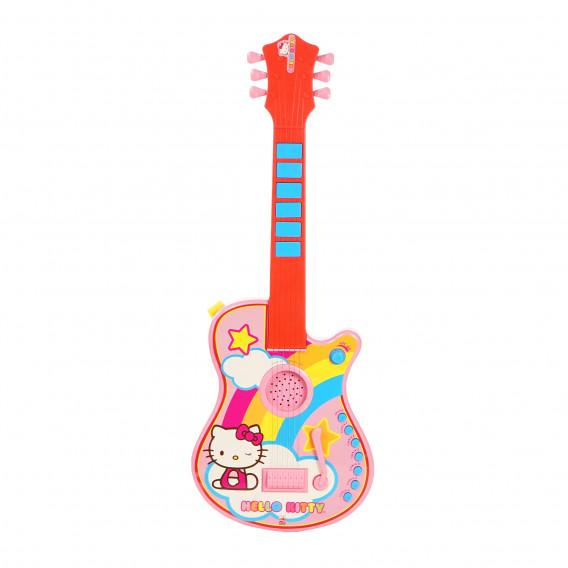 Детски комплект електронна китара и микрофон Hello Kitty 76495 8