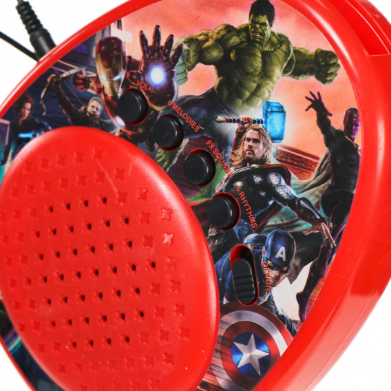 Детски микрофон със стойка Отмъстителите Avengers 76536 9