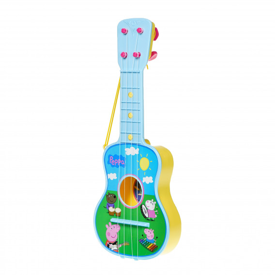 Детска китара с 4 регулируеми музикални струни Peppa pig 76557 4