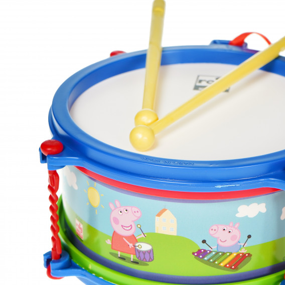 Детски барабан с палки Peppa pig 76563 5