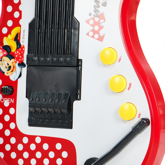 Детска електронна китара с микрофон Мини Маус Minnie Mouse 76576 6