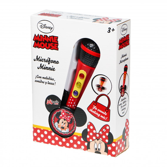 Детски микрофон с вграден високоговорител Мини Маус Minnie Mouse 76588 2