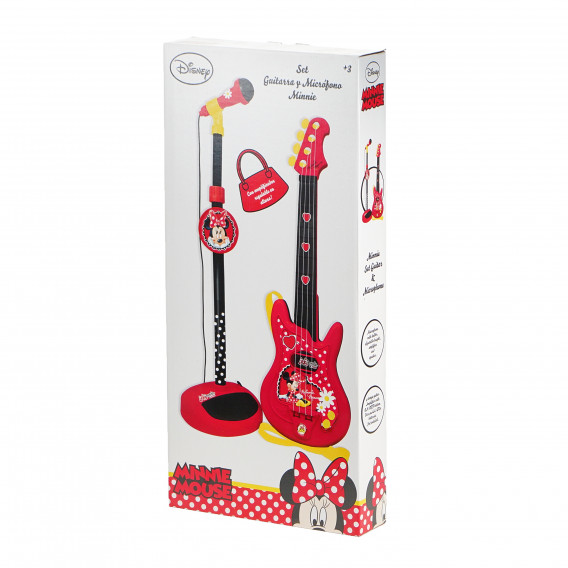Детски комплект китара и микрофон Мини Маус Minnie Mouse 76601 6