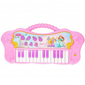 Детско електронно пиано с 25 клавиша - Принцесите Disney Princess 76631 4