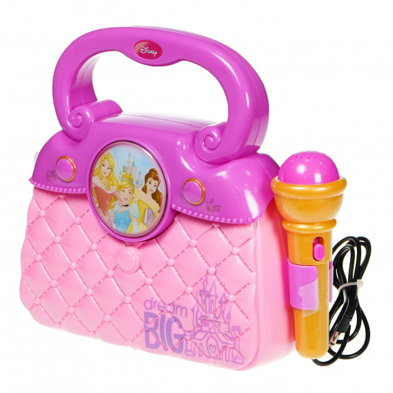 Детска чанта с микрофон - Принцесите Disney Princess 76635 3