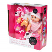 Кукла бебе и домашен любимец Dino Toys 76646 2