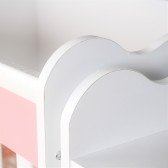 Бебешко креватче, Лейди - трансформиращо, розово, 65х160 см. Dizain Baby 76748 8