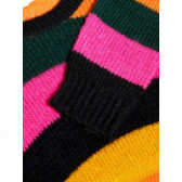 Пуловер за момиче с  многоцветни ивици Name it 77073 2