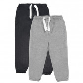 2 броя удобни спортни  панталони, сив и черен Rebel 77104 