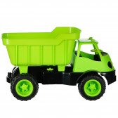 Камион с ремарке, зелен, Building machines Mochtoys 77483 3