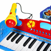 Детско електронно пиано с микрофон за момче Claudio Reig 77923 6